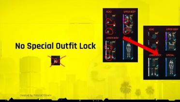 No Special Outfit Lock