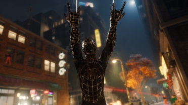 Black and Gold Raimi Suit