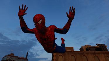 Raimi Suit In Classic Comic Colors