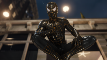 Black and Gold Raimi Suit