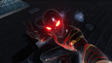 Miles Morales Style in Iron Suit