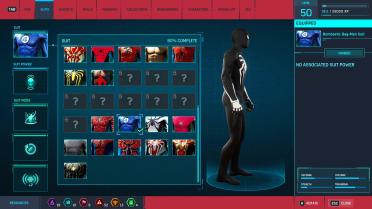 Advanced Suit Style Symbiote Suit