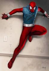 Homemade Scarlet Spider