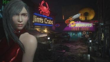 Final Fantasy 7 Tifa Sexy Red Cheongsam Dress