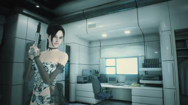 Ada & Claire Black Siren Sexy Wedding Dress