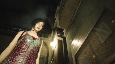 Ada Cyan Purple Sexy Black Dress