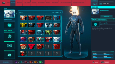 Ghost Rider Style in Spirit Spider Suit 2 Versions