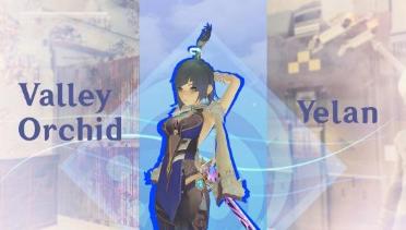 Yelan (From Genshin Impact) as 2B