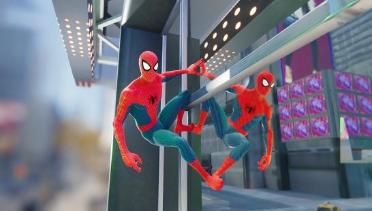 Spider-Verse Suit Recolored into the Classic Colors