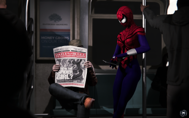 Spider-Girl Newspaper edit