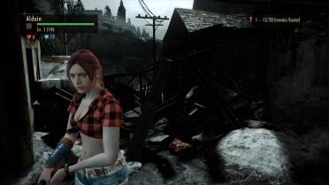 Claire Ponytail Shorts Mod