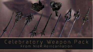 Celebratory Weapon Pack(NieR Reincarnation)