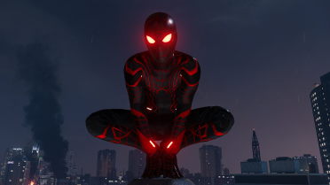 Miles Morales Style in Iron Suit
