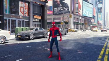 Spider-Verse Suit Recolored into the Classic Colors