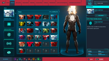 Ghost Rider Style in Spirit Spider Suit 2 Versions