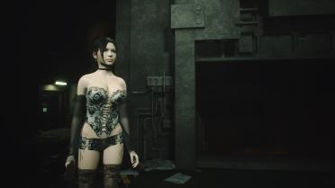 Ada & Claire Black Siren Sexy Wedding Dress