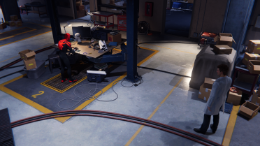 The Superior Spider-Man over Dock Ock