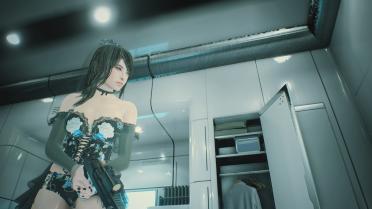 Ada & Claire Blue Sexy Wedding Dress