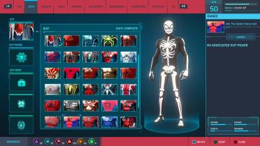 Spooky Skeleton Suit Mod