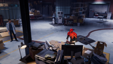 The Superior Spider-Man over Dock Ock