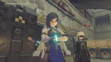 Yelan (From Genshin Impact) as 2B