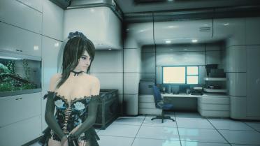 Ada & Claire Blue Sexy Wedding Dress