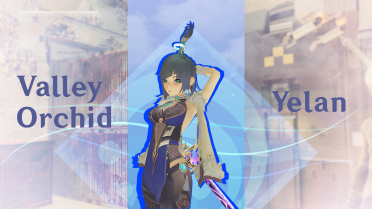 Yelan (From Genshin Impact) as 2B