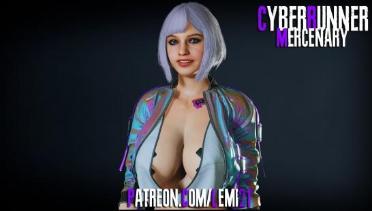 Cyber Runner Mercenary - No Glasses (Patch)