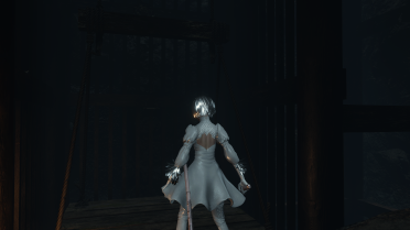 NieR Automata 2B White Gray 4K HD Remastered