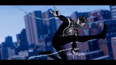 Symbiote Style for Cartoon Suit