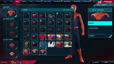 Classic Suit (Spider-man Remastered) - Suit Slot