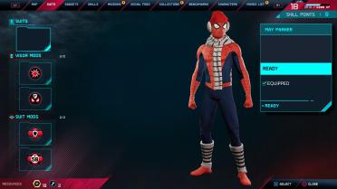 Classic Suit (Winter) - Suit Slot (Spiderman Reworked) Customization