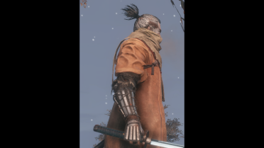 Clean Default Sekiro-Facemask-All Metal Prosthetic Arm