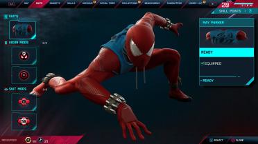 Scarlet Spider Outfit Socket (Spider-Man Remastered)