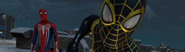 Spider-Man (Advanced Suit) Over Prowler