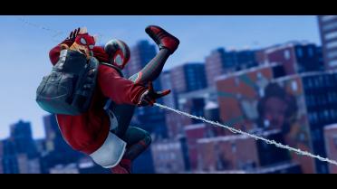 Black and Red Spider Cat Suit