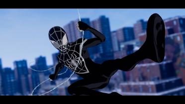 Symbiote Style for Cartoon Suit