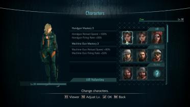 Rachael over Jill Wetsuit with GUI Model