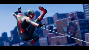 Black Crimson Cowl Suit