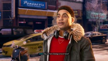 Young Miles Head over Present Miles