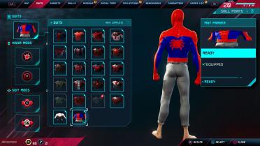Sweatpants Spider-Man (Into the Spider-verse) SUIT SLOT