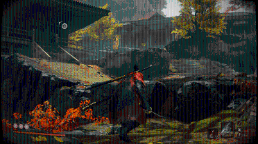 Old Kung Fu Flick CRT TV (ReShade)