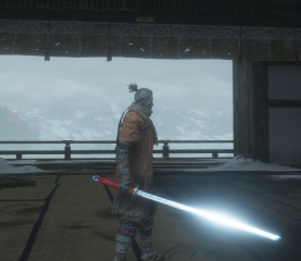 Extended Tang Dao with scabbard