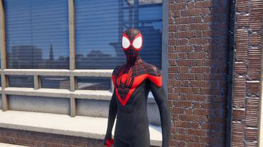 Comic Miles Morales Suit - KnackeredTom
