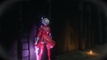 NieR Automata 2B Red 4K HD Remastered