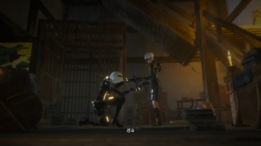 NieR Automata 2B with Leather Jacket