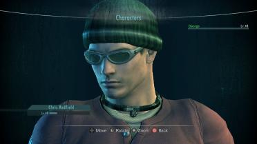 Chris Redfield Casual over Chris Sailor