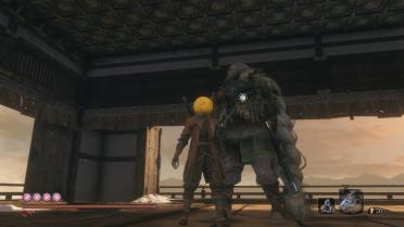 Sekiro with Smirk Emoji Face