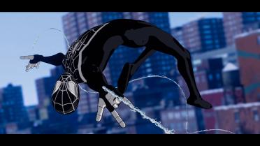 Symbiote Style for Cartoon Suit