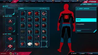 Vintage Comic Book Suit Slot (Spider-Man Remastered)